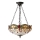 Endon 70759 - Lustre suspenso com corrente DRAGONFLY 3xE27/60W/230V, diâmetro 41 cm
