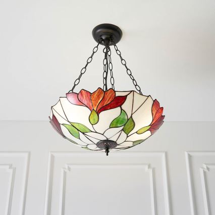 Endon 70946 - Candeeiro suspenso BOTANICA 3xE27/60W/230V diâmetro 45 cm