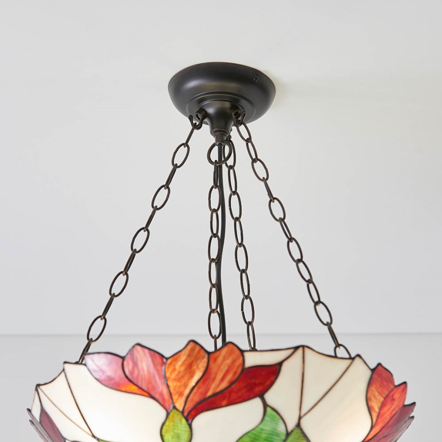 Endon 70946 - Candeeiro suspenso BOTANICA 3xE27/60W/230V diâmetro 45 cm