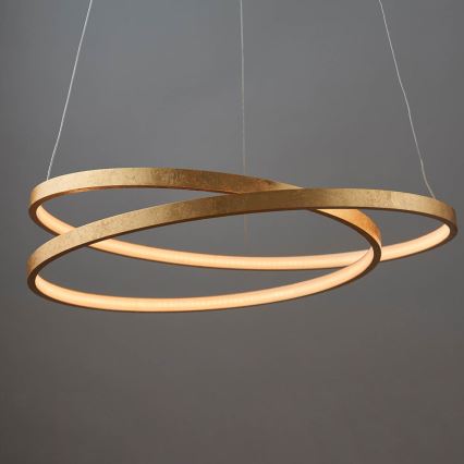 Endon 72479 - Candeeiro suspenso LED SCRIBBLE LED/31,5W/230V 3000K dourado
