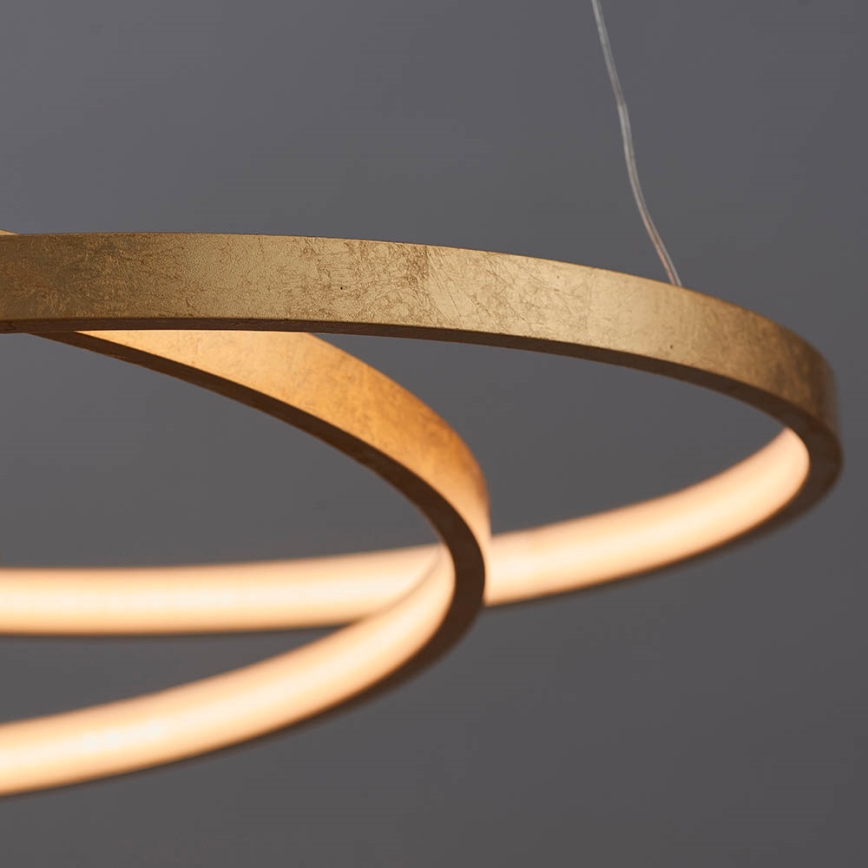 Endon 72479 - Candeeiro suspenso LED SCRIBBLE LED/31,5W/230V 3000K dourado