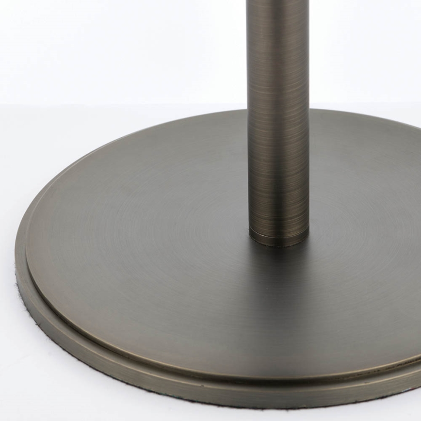 Endon 72631 - Candeeiro de mesa HAYFIELD 1xE27/40W/230V bronze/cinzento