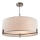 Endon 72635 - Candeeiro suspenso HAYFIELD 3xE27/40W/230V cromado mate/cinzento