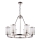 Endon 74128 - Candeeiro suspenso EASTON 6xE14/6W/230V cromado brilhante
