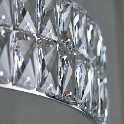 Endon 76513 - Lustre LED suspenso em cabo VERINA 5xLED/5W/230V cromo brilhante