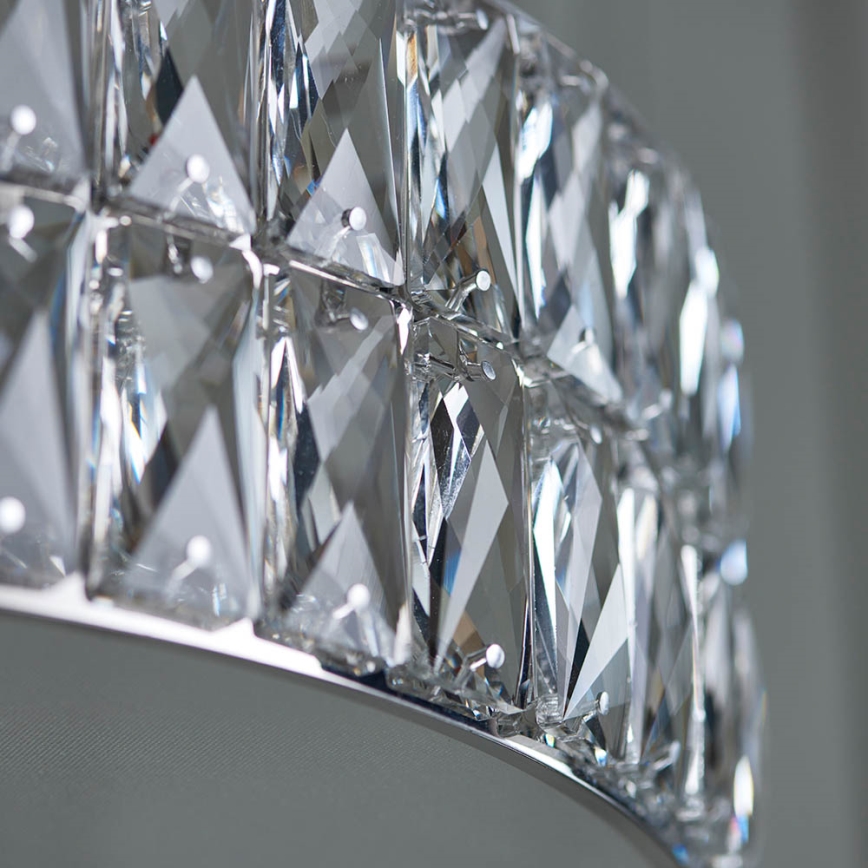 Endon 76513 - Lustre LED suspenso em cabo VERINA 5xLED/5W/230V cromo brilhante