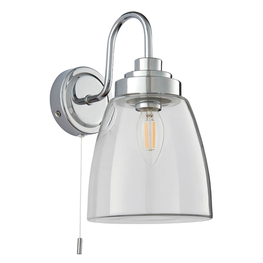 Endon 77088 - Aplique de parede para casa de banho ASHBURY 1xE14/4W/230V IP44 cromo polido