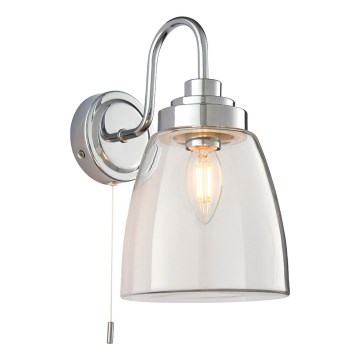 Endon 77088 - Aplique de parede para casa de banho ASHBURY 1xE14/4W/230V IP44 cromo polido