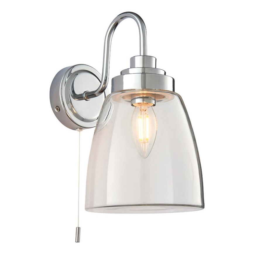 Endon 77088 - Aplique de parede para casa de banho ASHBURY 1xE14/4W/230V IP44 cromo polido