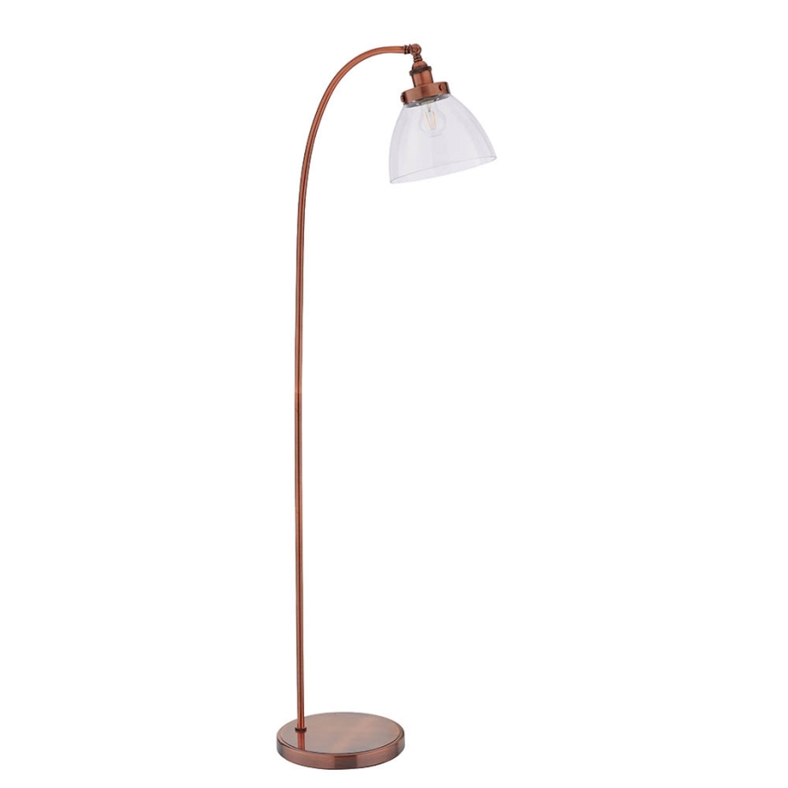 Endon 77862 - Candeeiro de chão HANSEN 1xE27/40W/230V cobre