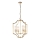 Endon 81914 - Lustre com corrente EDREA 4xE14/6W/230V latão