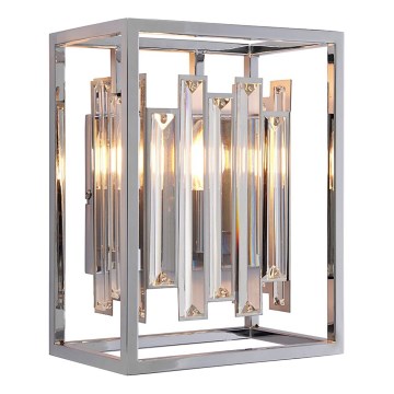 Endon 81932 - Aplique de parede ACADIA 1xE14/40W/230V cromado brilhante