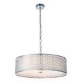 Endon 81969 - Candeeiro suspenso CORDERO 3xE27/10W/230V cromado mate