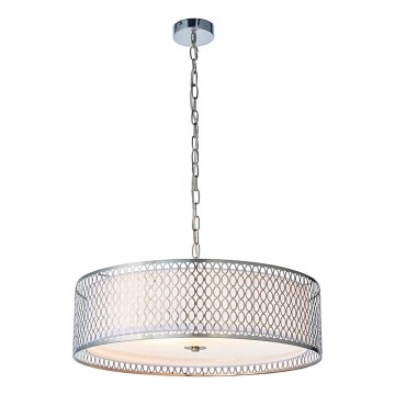 Endon 81969 - Candeeiro suspenso CORDERO 3xE27/10W/230V cromado mate