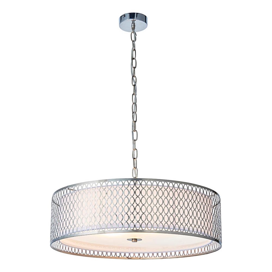 Endon 81969 - Candeeiro suspenso CORDERO 3xE27/10W/230V cromado mate