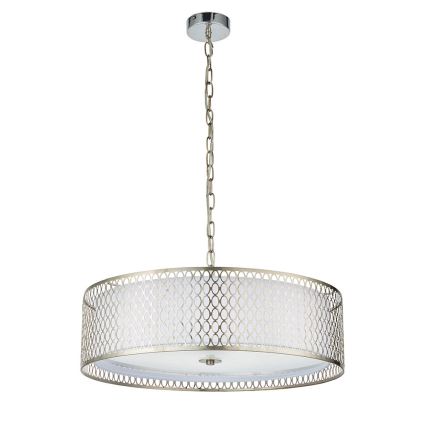 Endon 81969 - Candeeiro suspenso CORDERO 3xE27/10W/230V cromado mate