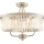 Endon 90264 - Lustre de teto sobreposto CHESTERFIELD 3xE14/6W/230V cromado brilhante