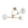Endon 90843 - Lustre de tecto de montagem superficial ONTARIO 4xE14/7W/230V latão