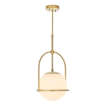 Endon 90844 - Lustre de haste ONTARIO 1xE27/10W/230V latão