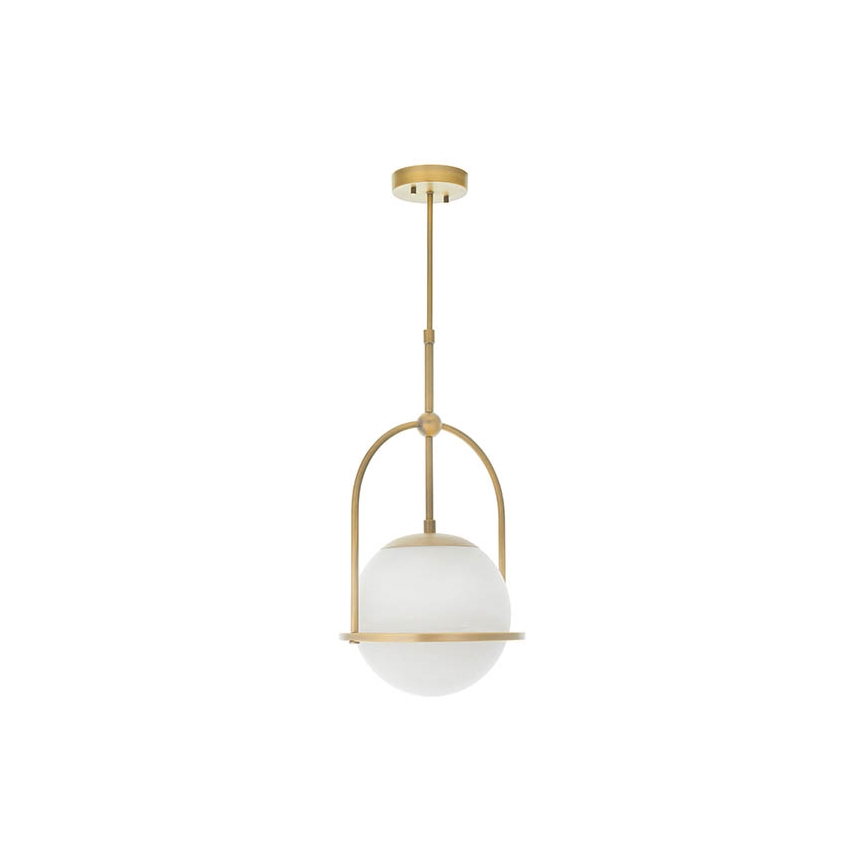 Endon 90844 - Lustre de haste ONTARIO 1xE27/10W/230V latão