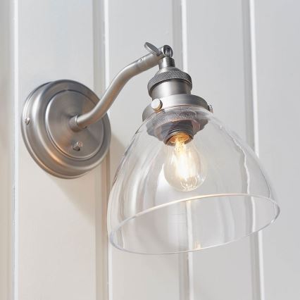 Endon 91739 - Aplique de parede HANSEN 1xE14/40W/230V cromado fosco