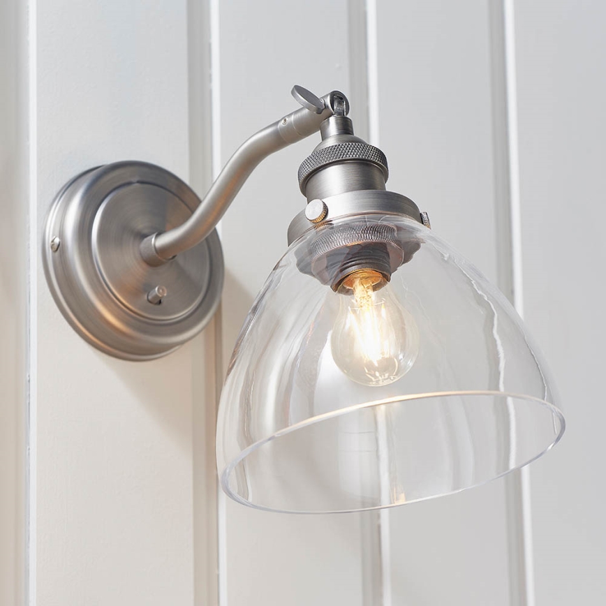 Endon 91739 - Aplique de parede HANSEN 1xE14/40W/230V cromado fosco