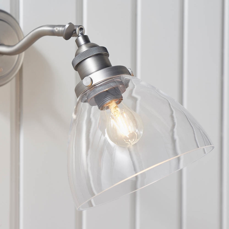 Endon 91739 - Aplique de parede HANSEN 1xE14/40W/230V cromado fosco