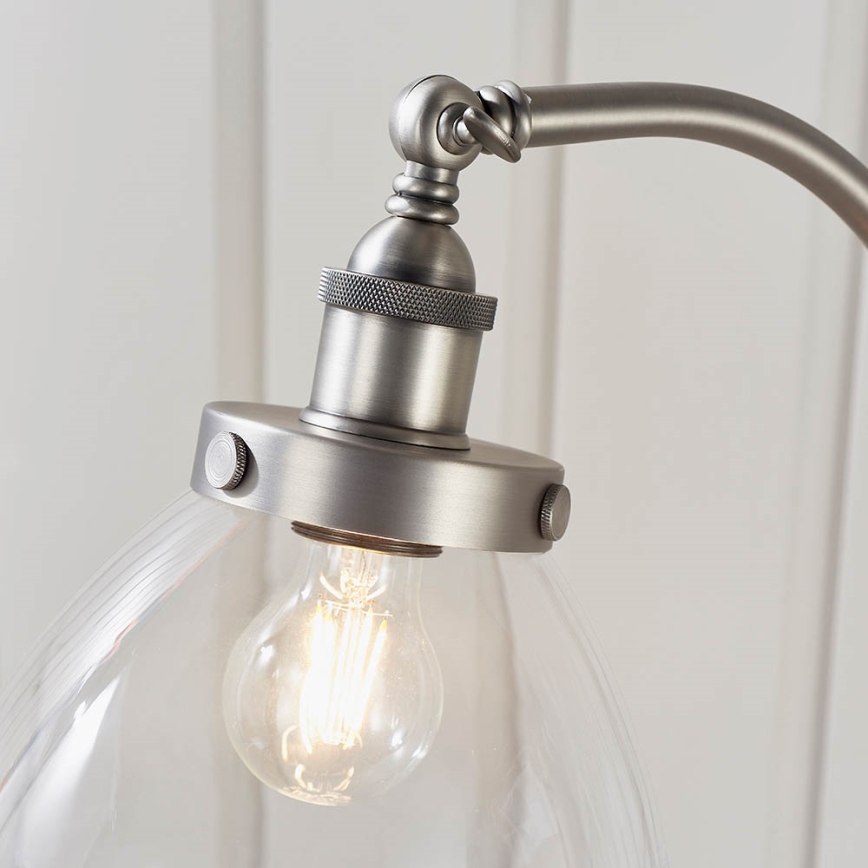 Endon 91741 - Candeeiro de pé HANSEN 1xE27/40W/230V cromado mate