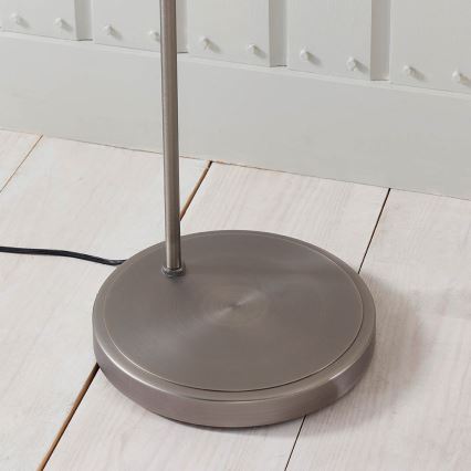 Endon 91741 - Candeeiro de pé HANSEN 1xE27/40W/230V cromado mate