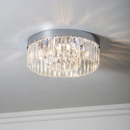 Endon 91811 - Candeeiro de tecto para casa de banho SHIMMER 5xG9/18W/230V IP44 cromado polido