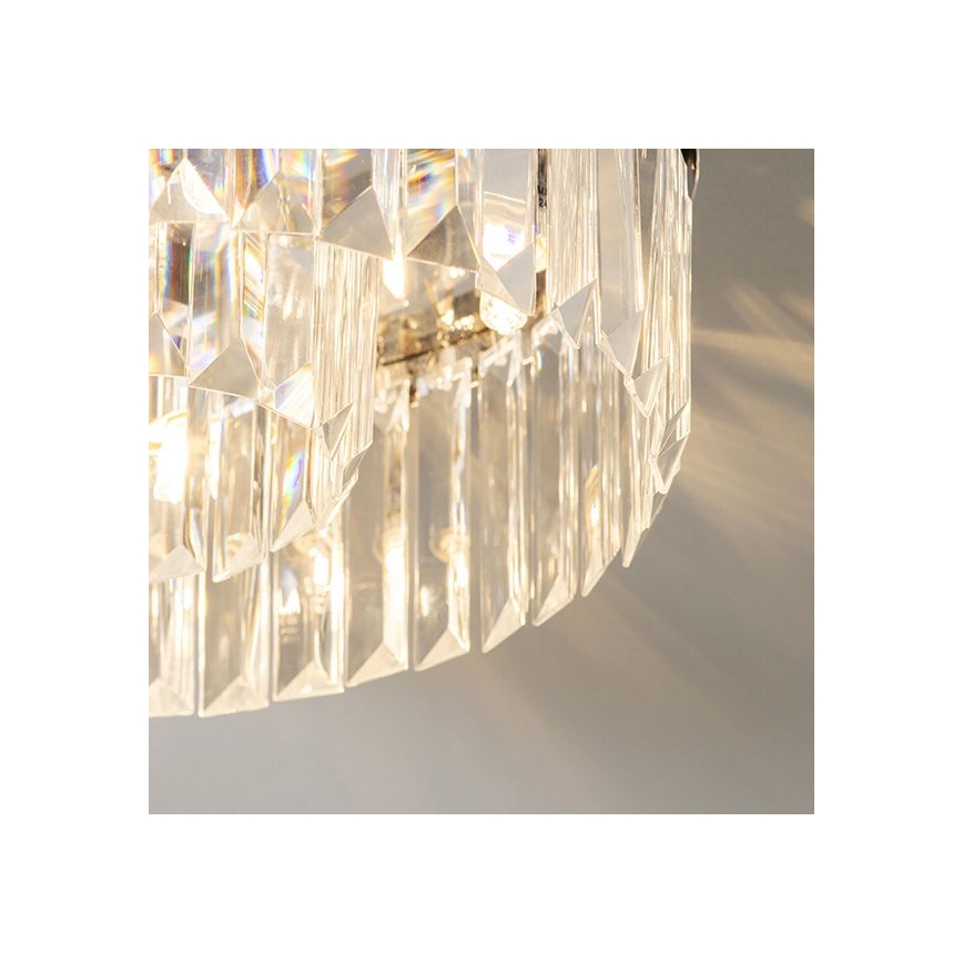 Endon 91811 - Candeeiro de tecto para casa de banho SHIMMER 5xG9/18W/230V IP44 cromado polido