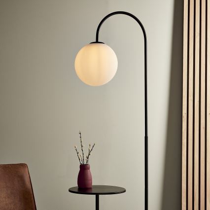 Endon 92424 - Candeeiro de pé HALO 1xE14/7W/230V preto