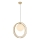 Endon 92488 - Pendente com cabo EMILIO 1xE27/10W/230V dourado