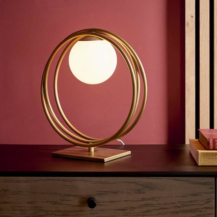 Endon 92491 - Candeeiro de mesa EMILIO 1xG9/3W/230V dourado