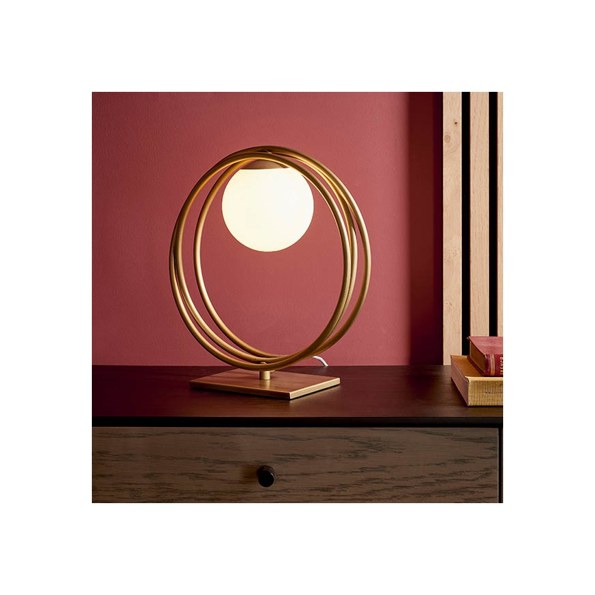 Endon 92491 - Candeeiro de mesa EMILIO 1xG9/3W/230V dourado