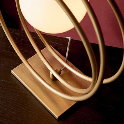 Endon 92491 - Candeeiro de mesa EMILIO 1xG9/3W/230V dourado