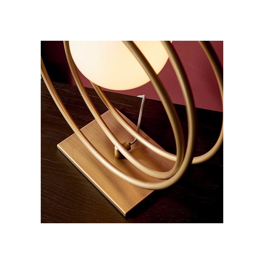 Endon 92491 - Candeeiro de mesa EMILIO 1xG9/3W/230V dourado