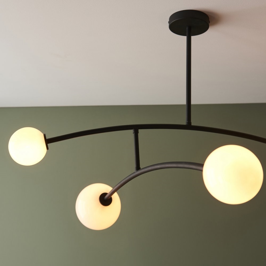 Endon 92940 - Lustre de haste BALANCE 4xG9/3W/230V preto