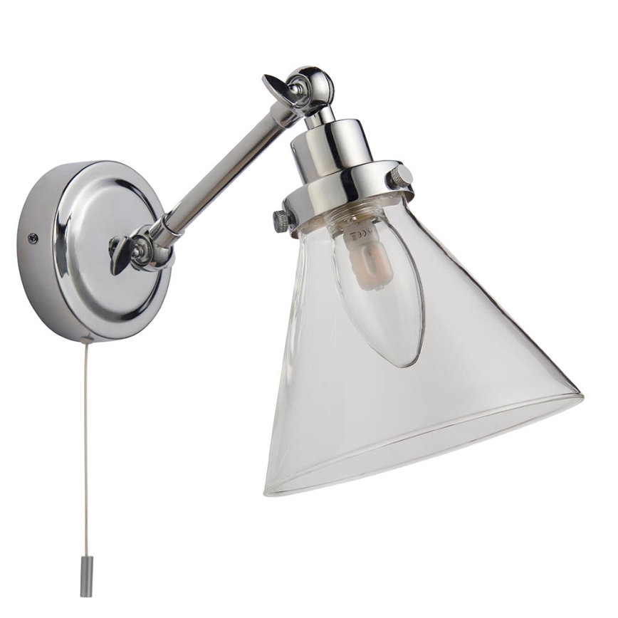 Endon 93853 - Foco de parede para casa de banho FARADAY 1xG9/3W/230V IP44 cromado brilhante