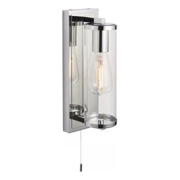 Endon 94074 - Iluminação de parede para casa de banho TAYLOR 1xE27/10W/230V IP44 cromado brilhante