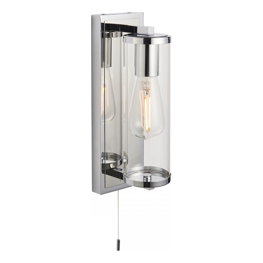 Endon 94074 - Iluminação de parede para casa de banho TAYLOR 1xE27/10W/230V IP44 cromado brilhante