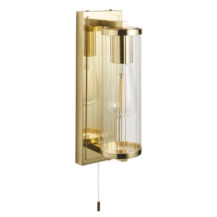 Endon 94075 - Iluminação de parede para casa de banho TAYLOR 1xE27/10W/230V IP44 dourado