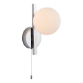 Endon 94080 - Aplique de parede para casa de banho SPA 1xG9/3W/230V IP44 cromado brilhante