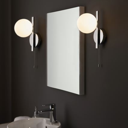 Endon 94080 - Aplique de parede para casa de banho SPA 1xG9/3W/230V IP44 cromado brilhante