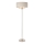 Endon 94359 - Candeeiro de chão HIGHCLERE 3xE14/40W/230V bege/cromado brilhante diâmetro 47 cm