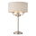 Endon 94369 - Candeeiro de mesa HIGHCLERE 3xE14/18W/230V bege/cromado mate