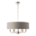 Endon 94373 - Candeeiro suspenso HIGHCLERE 6xE14/40W/230V cinzento/cromado brilhante
