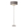 Endon 94378 - Candeeiro de chão HIGHCLERE 1xE14/40W/230V cinzento/cromado brilhante