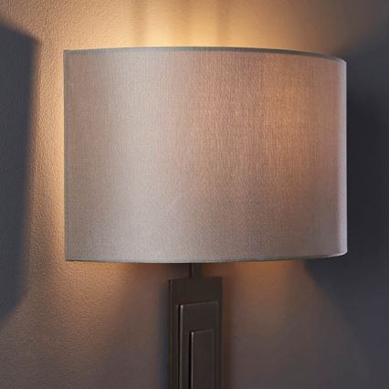 Endon 95271 - Iluminação de parede CARLTON 1xE27/10W/230V bronze