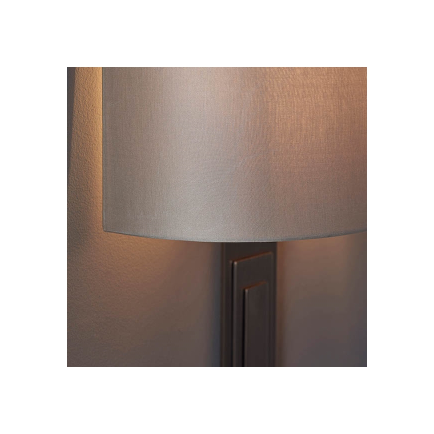 Endon 95271 - Iluminação de parede CARLTON 1xE27/10W/230V bronze